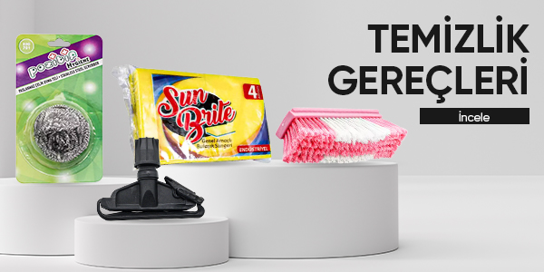 Temizlik Ürünleri ve Gereçleri